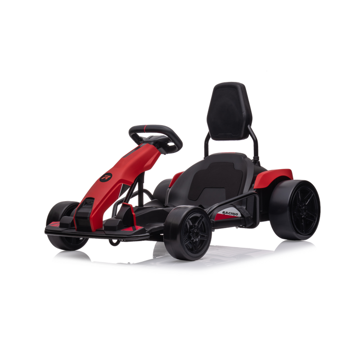 Rosso M3 ride-on Go Kart Bundle for Kids - Ember Red
